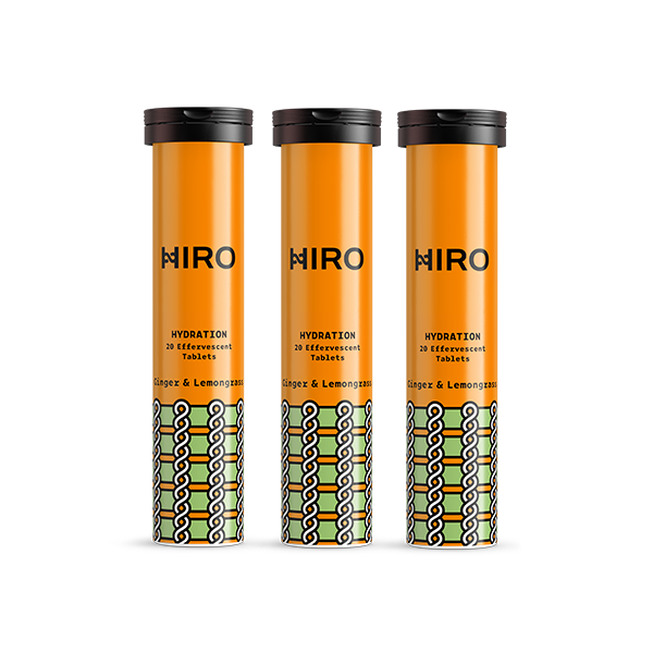 Ginger & Lemongrass Hydration Tablets | Sophisticated Daily