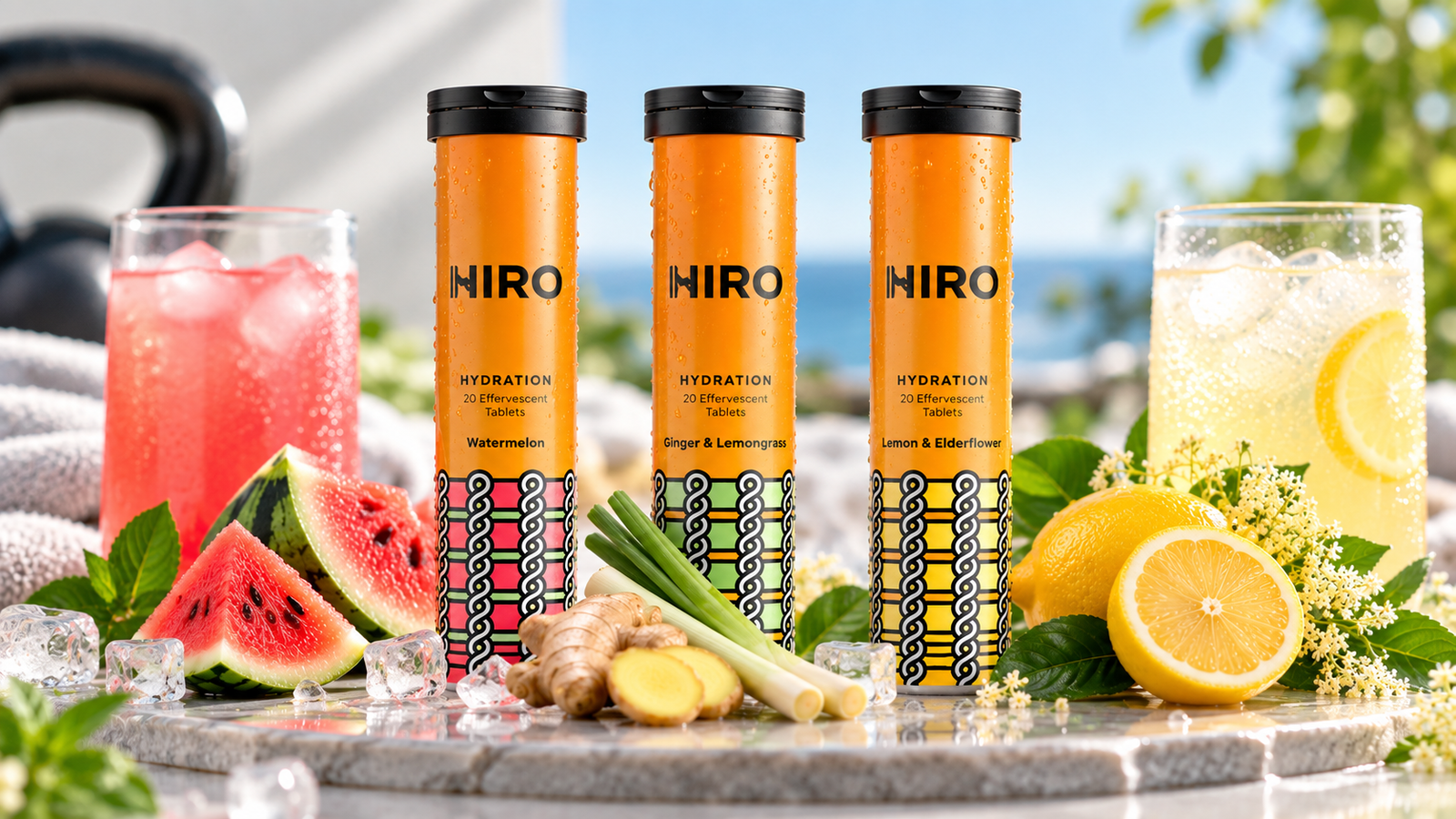 HIRO electrolyte tablets price comparison with sports drinks in the UK