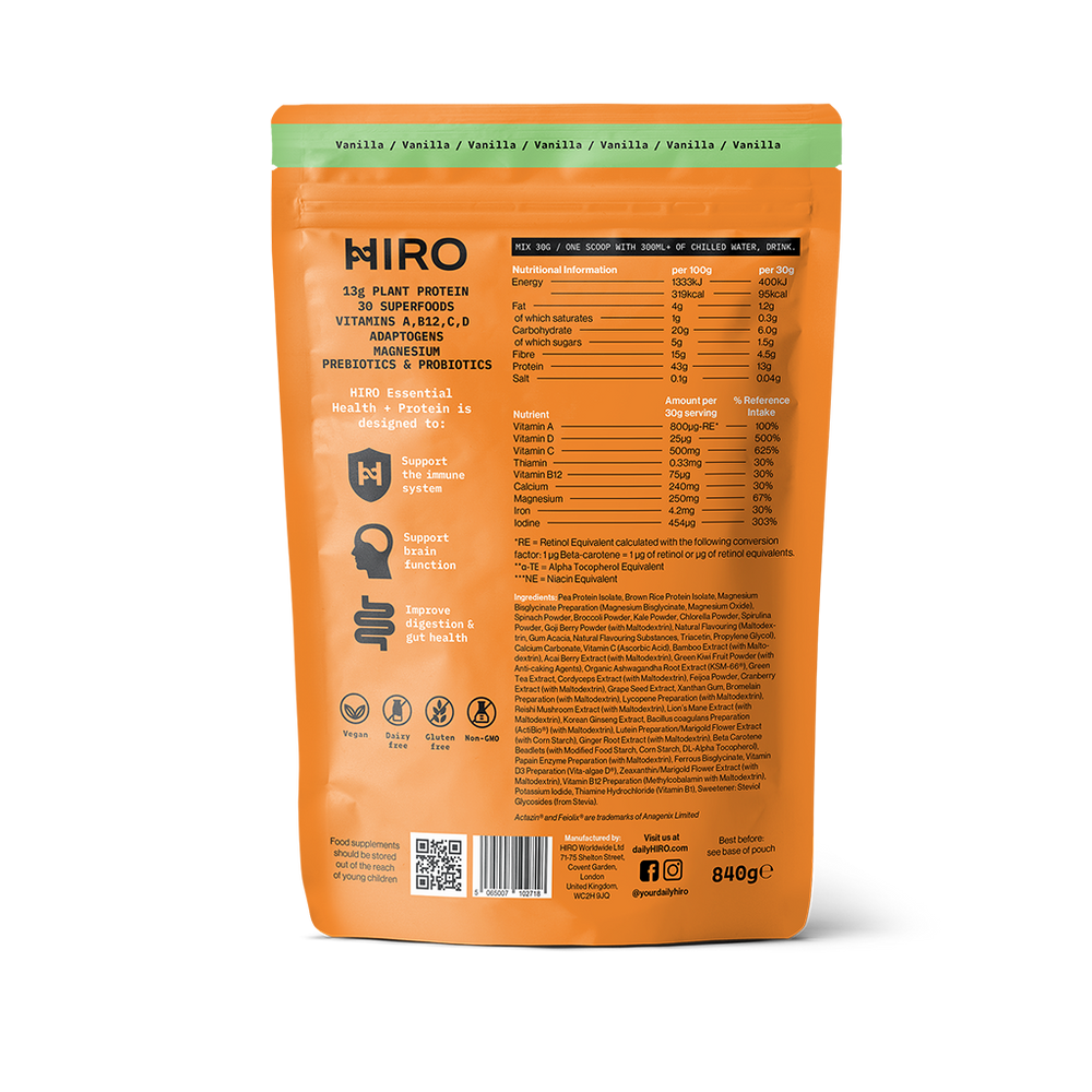 Essential Health + Protein – HIRO